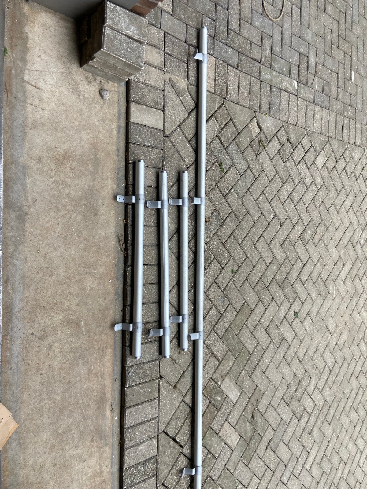 Aluminium Trapleuning, Ophalen of Verzenden, Minder dan 2 meter