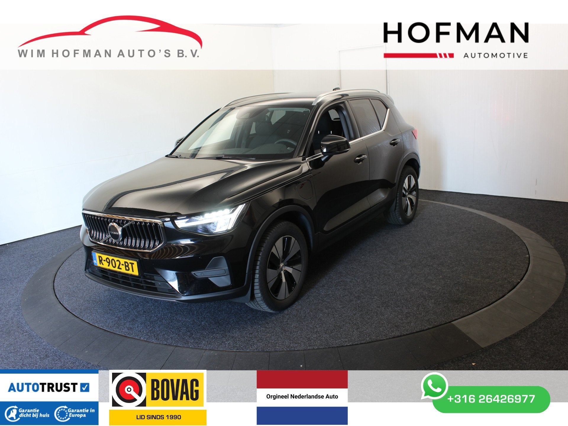 Volvo XC40 1.5 T4 Essential Bright na model SOH 93% Trekh Ca, Dealer onderhouden, Stof, Zwart, Bedrijf