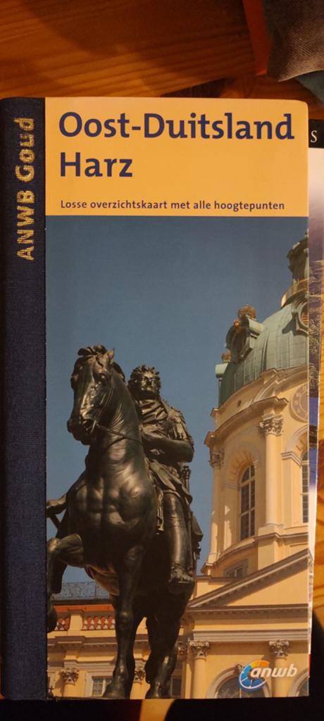ANWB Gold Oost-Duitsland Harz Reisgids met overzichtskaart, Boeken, Europa, Ophalen of Verzenden, Zo goed als nieuw, Reisgids of -boek