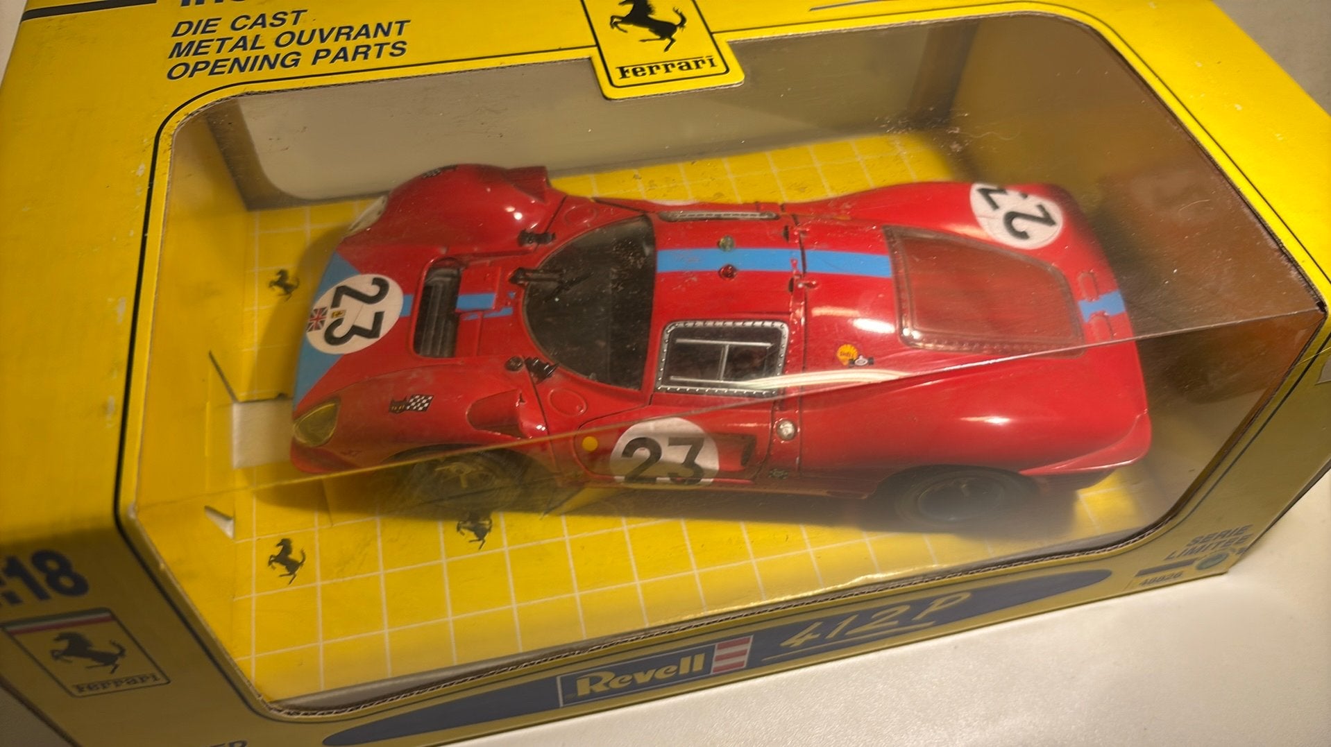 Ferrari 412p #23 revell 1.18, Ophalen of Verzenden, A, A, A