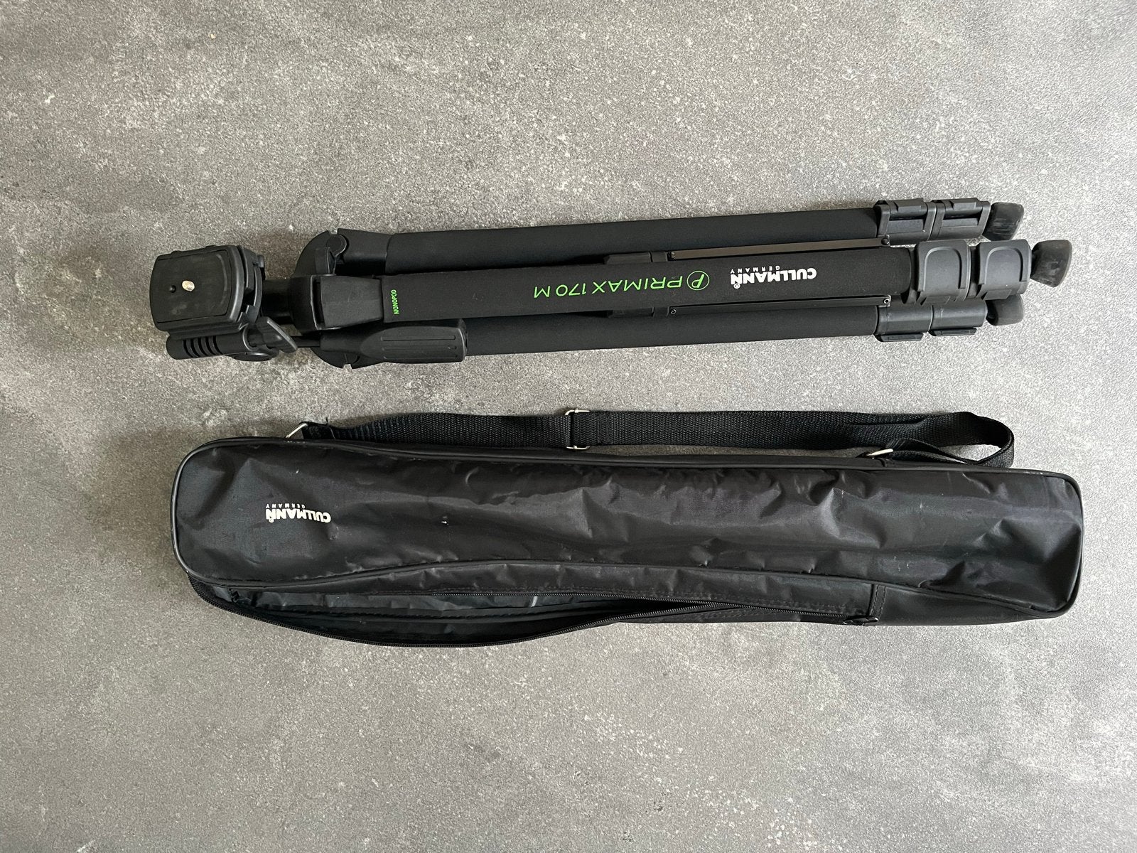 Cullmann Primax 170M Statief met Monopod Functie, Cullmann, Zo goed als nieuw, 150 tot 175 cm, Inclusief draagtas