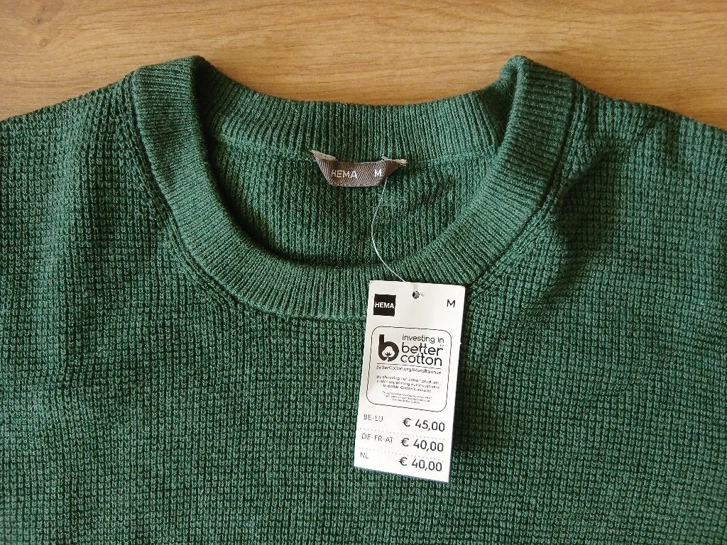 NIEUW! Hema Trui Maat M, Maat 52/54 (L), Hema., Nieuw, Ophalen of Verzenden