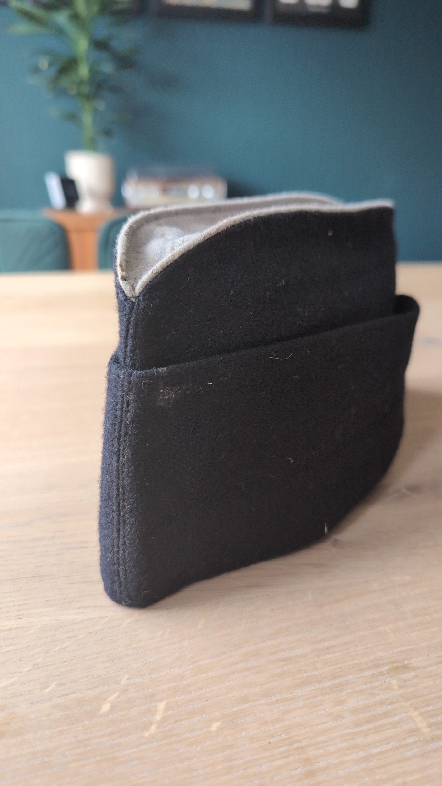 Vintage militaire baret/muts maat 60, Ophalen of Verzenden, Landmacht, Kleding of Schoenen