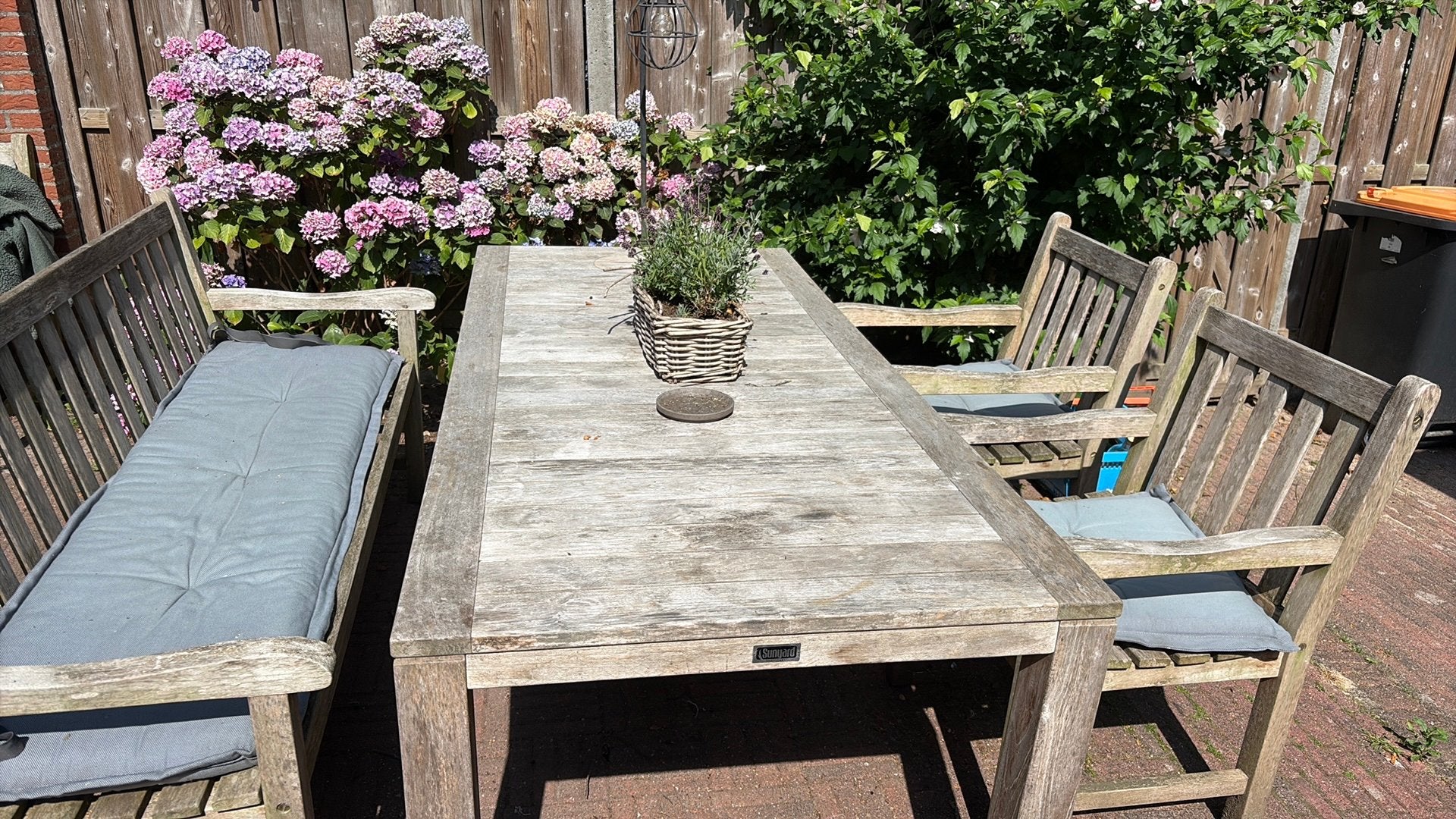Tuinset hardhout (Kees Smit), Ophalen, Gebruikt, Hardhout, 6 zitplaatsen