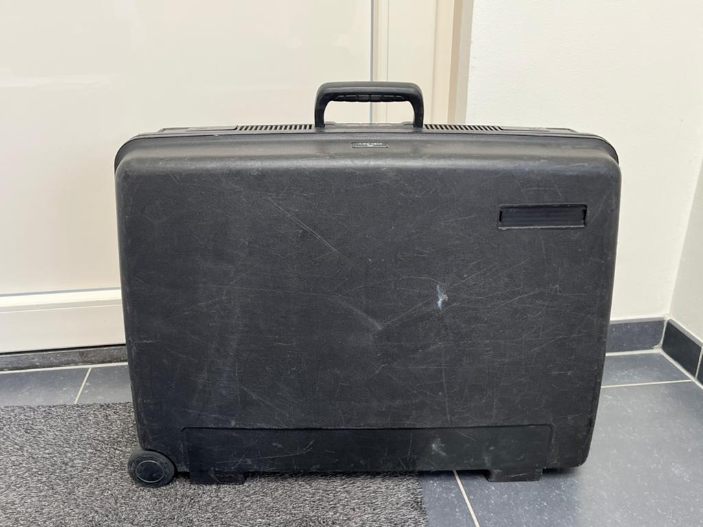 Delsey koffer, Sieraden, Tassen en Uiterlijk, Koffers, Gebruikt, Hard kunststof, 45 tot 55 cm, Wieltjes