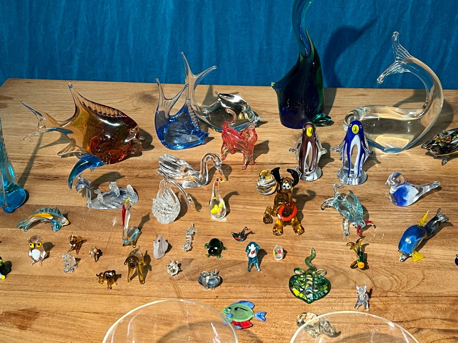 Glas beeldjes collectie dieren, Ophalen of Verzenden, Zo goed als nieuw, Dier
