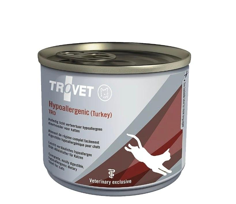Trovet Hypoallergenic Turkey (kalkoen) natvoer kat 6x200,, Dieren en Toebehoren, Dierenvoeding, Ophalen of Verzenden, Kat