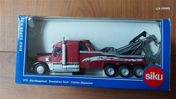 Siku 2711 Sleeptruck, Ophalen of Verzenden, Zo goed als nieuw, Bus of Vrachtwagen, SIKU