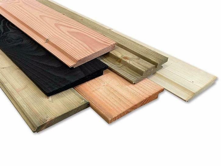 Zweeds Rabat / Vellingdelen - Gevelbekleding - Houten wand