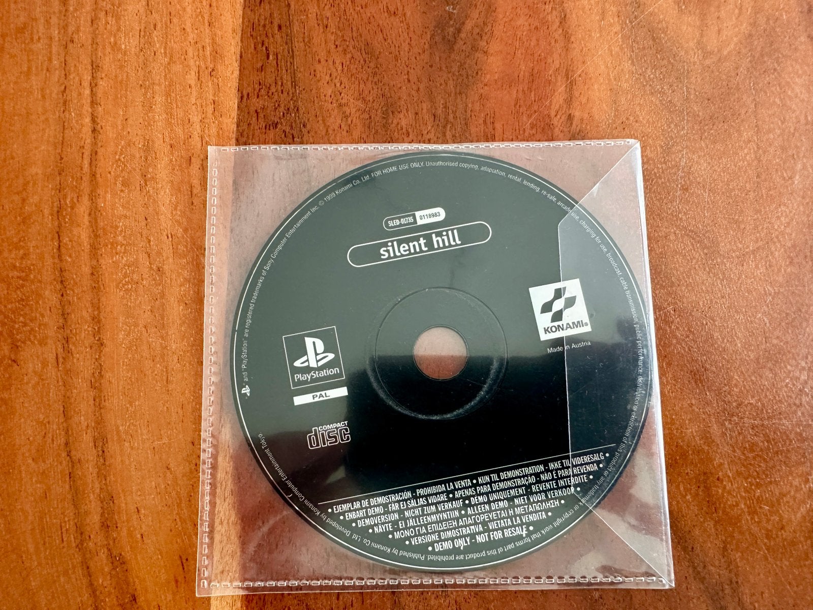 Silent Hill Demo PlayStation 1, Spelcomputers en Games, Games | Sony PlayStation 1, Avontuur en Actie, Vanaf 18 jaar, 1 speler