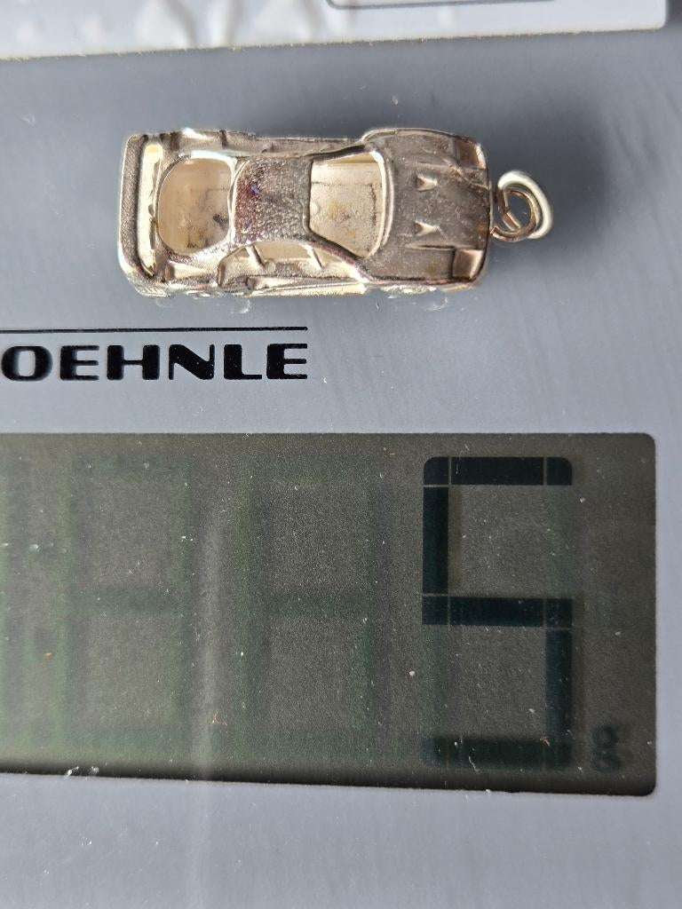 Bedel zilver Sportauto, Overige merken, Nieuw, 1 bedel, De Wieken