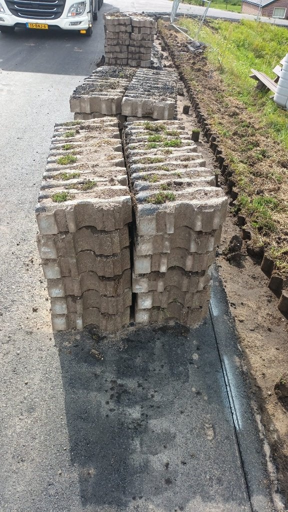 Gebruikte Grasbeton, Grasbetontegel, Grasblok Ca. 360m², Tuin en Terras, Tegels en Klinkers, Gebruikt, Overige typen, Ophalen of Verzenden