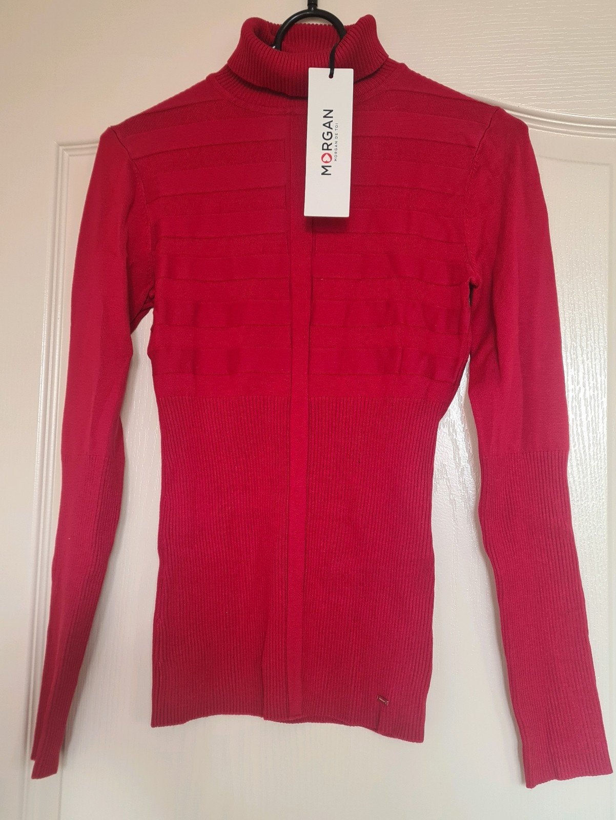 Morgan Rode Coltrui - Nieuw met kaartjes, Nieuw, Maat 36 (S), Rood, Morgan