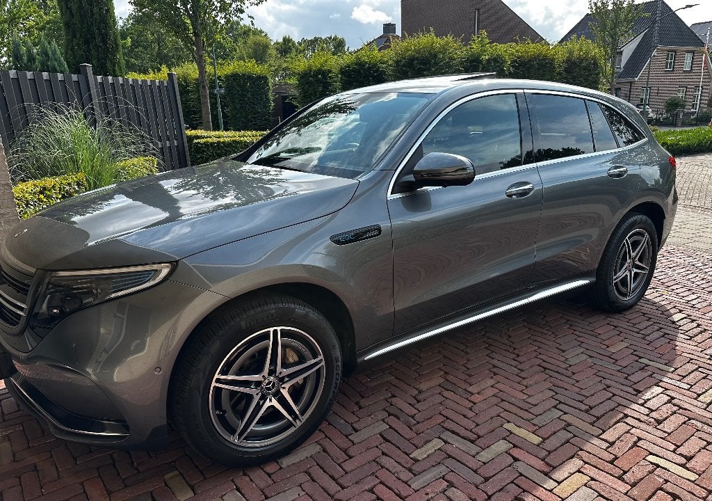 19 inch originele AMG velgen + zomerbanden Mercedes EQC, Auto-onderdelen, Banden en Velgen, Gebruikt, Banden en Velgen, Winterbanden