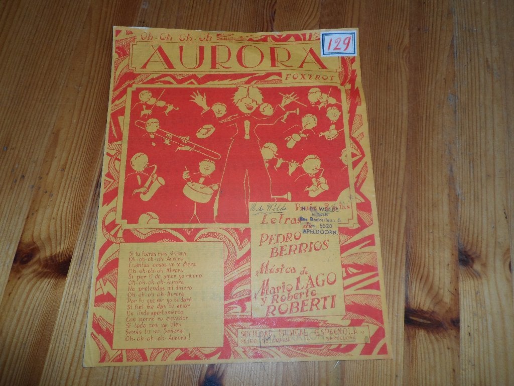 Aurora - roberti / berrios, Gebruikt, Gitaar, Ophalen of Verzenden, Artiest of Componist