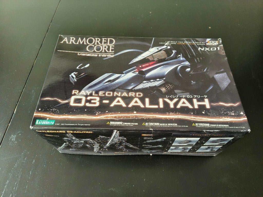 Kotobukiya Armored Core Rayleonard 03-Alliyah 1/72, Hobby en Vrije tijd, 1:50 of kleiner, Overige typen, Zo goed als nieuw, Ophalen