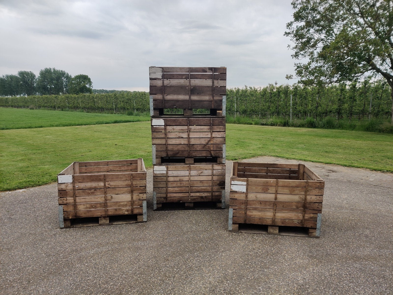 kisten, Minder dan 3 m³, Ophalen