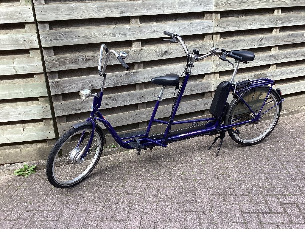 nijland nando met ondersteuning, Fietsen en Brommers, Fietsen | Tandems, Minder dan 10 versnellingen, Gebruikt, Ophalen of Verzenden