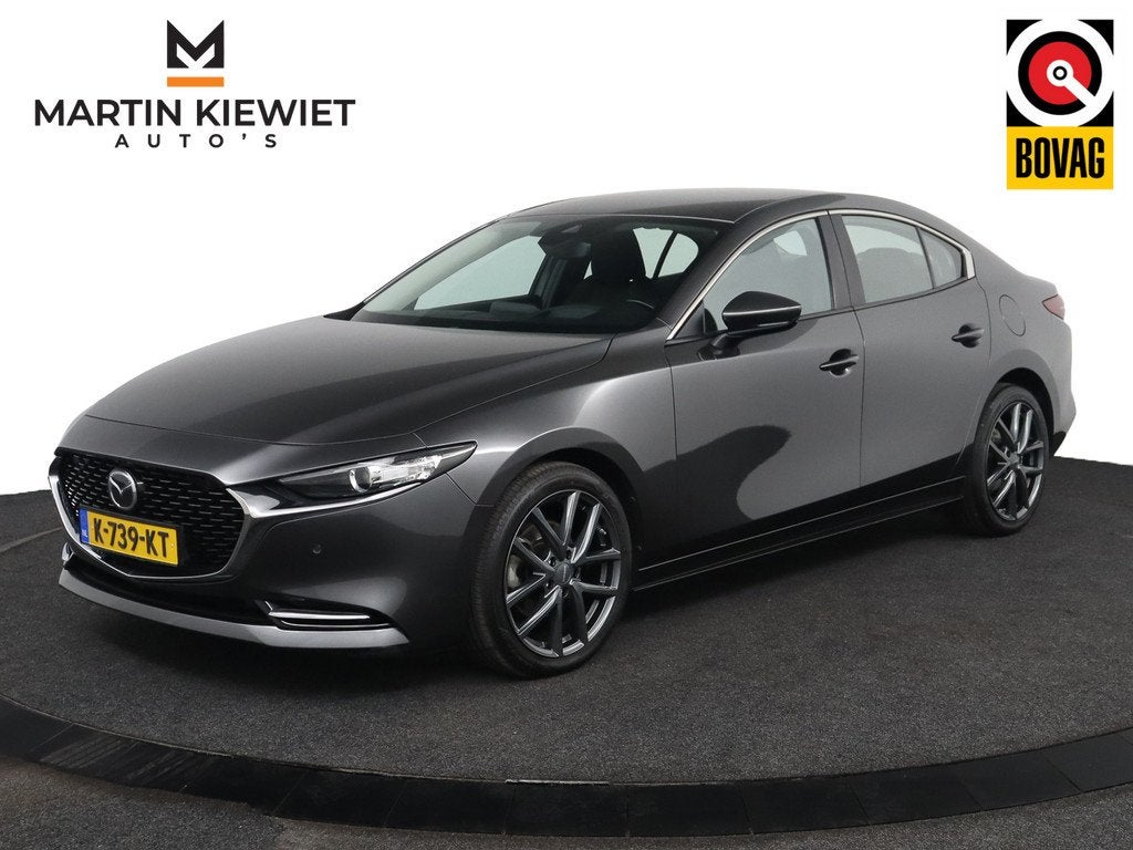 Mazda 3 2.0 e-SkyActiv-X M Hybrid 180 Comfort Bose|HUD|Camer, Voorwielaandrijving, 1998 cc, Stof, Gebruikt
