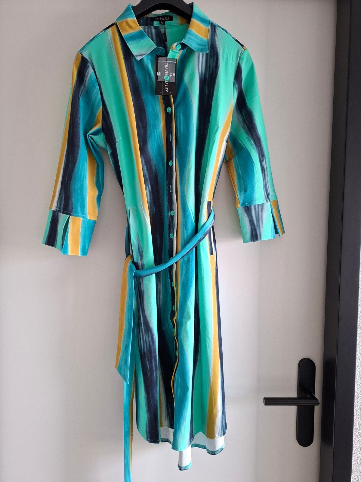 Mi Piace jurk maat L, Kleding | Dames, Jurken, Mi Piace, Meerkleurig, Maat 42/44 (L), Nieuw