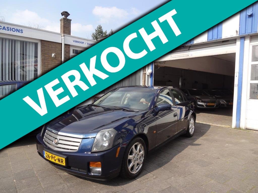 Cadillac CTS 3.2 V6 Sport Luxury, Auto's, Cadillac, Automaat, Stoelverwarming, Achterwielaandrijving, Gebruikt
