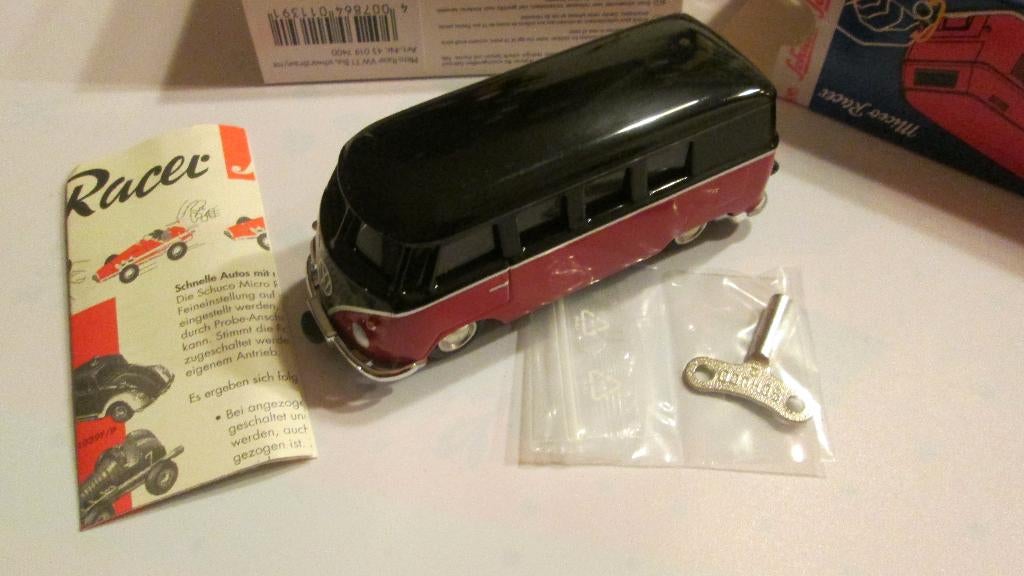 VW Volkswagen T1 Samba Bus Schuco Micro Racer 1:40, Ophalen of Verzenden, Nieuw, Auto, Schuco