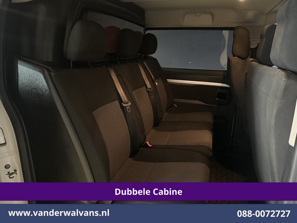 Opel Vivaro 2.0 CDTI 123pk L3H1 Dubbele Cabine Euro6 Airco |, Stof, Gebruikt, 4 cilinders, 2500 kg
