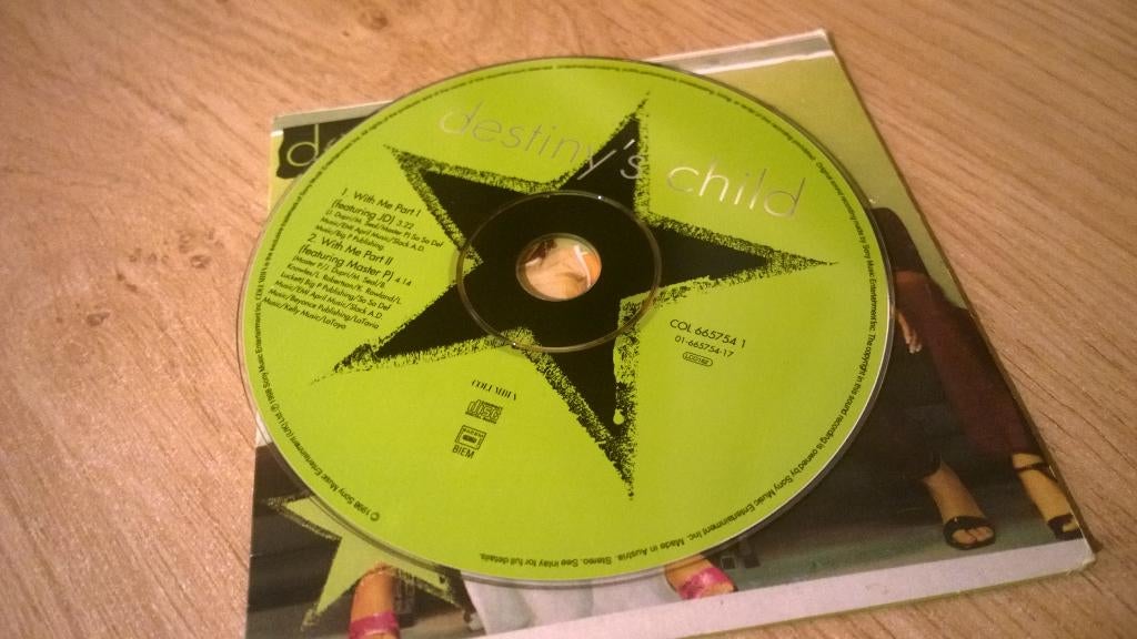 Destiny's Child ‎– With Me, cardboard sleeve, 1 single, Ophalen, Gebruikt, R&B en Soul