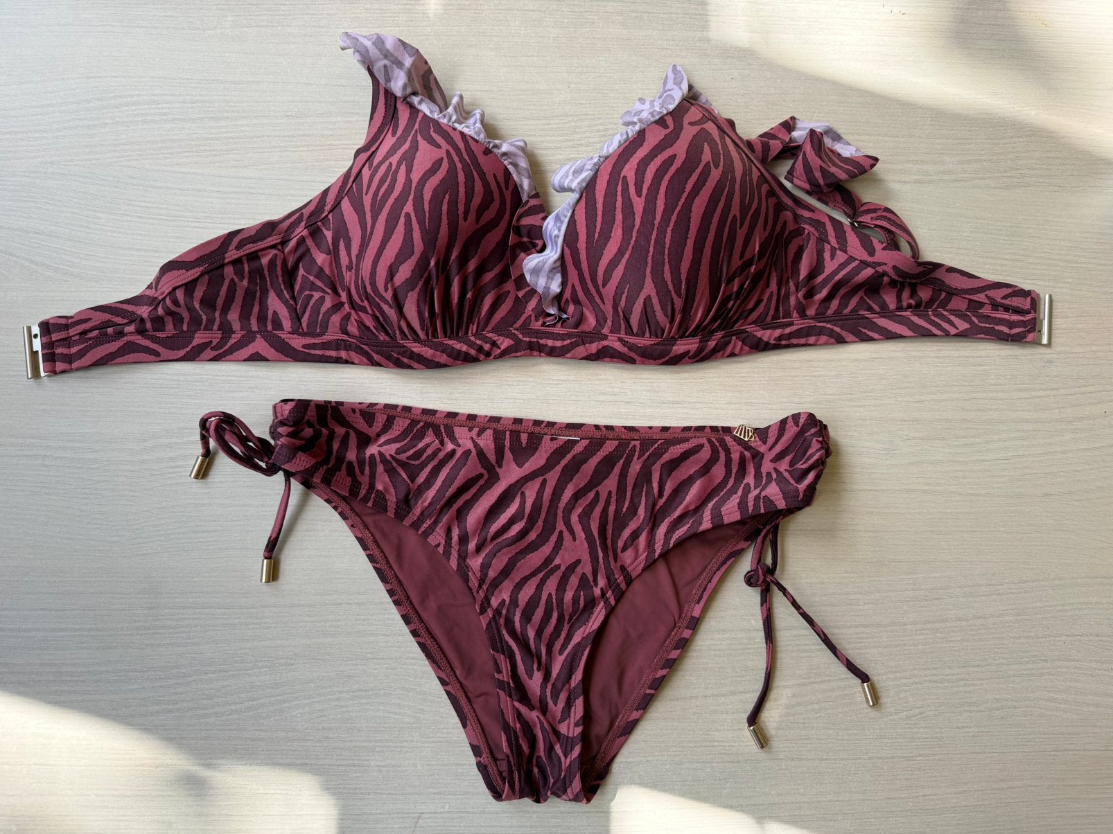 Leuke Beachlife Bikini set!, Ophalen of Verzenden, Zo goed als nieuw, Roze, Bikini