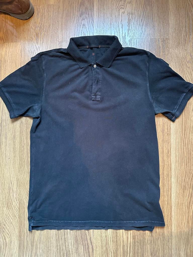 Zwart Parajumpers poloshirt - Maat XL, Ophalen of Verzenden, Gedragen, Overige maten, Zwart