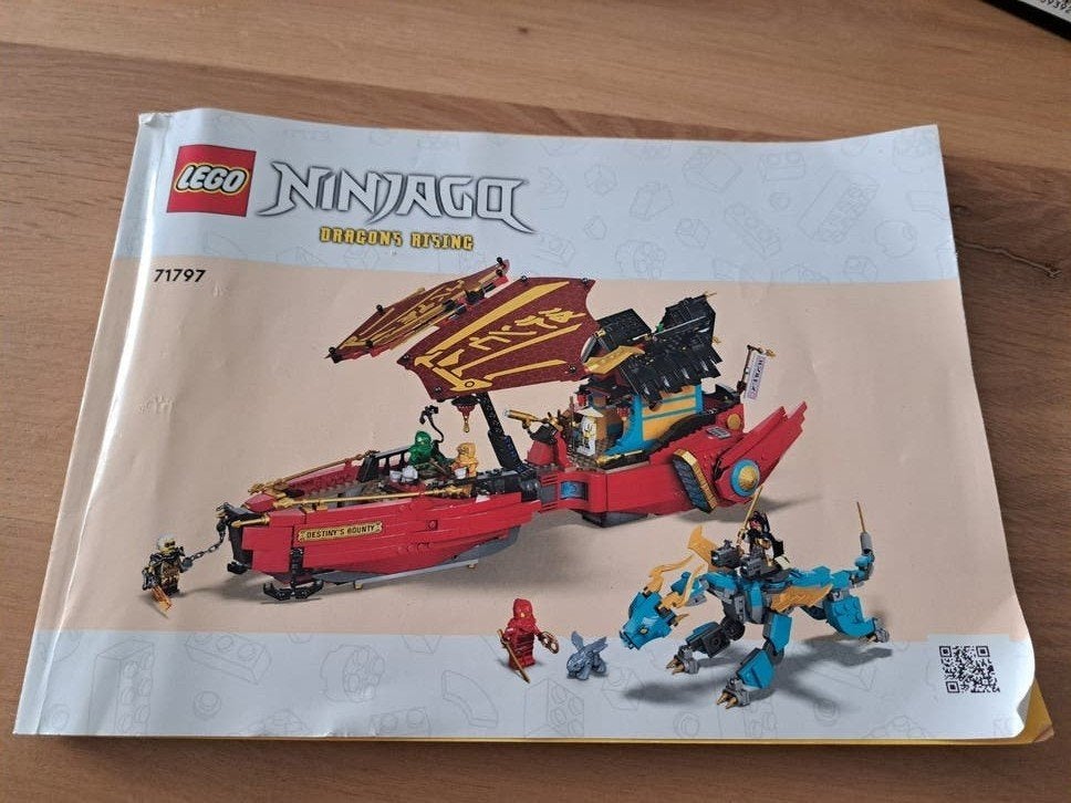LEGO Ninjago Destiny's Bounty 71797, Ophalen, Zo goed als nieuw