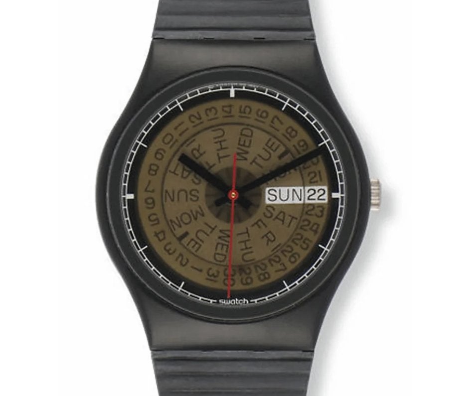 Oud Swatch-horloge Tickertape, Verzamelen, Ophalen of Verzenden, Overige typen