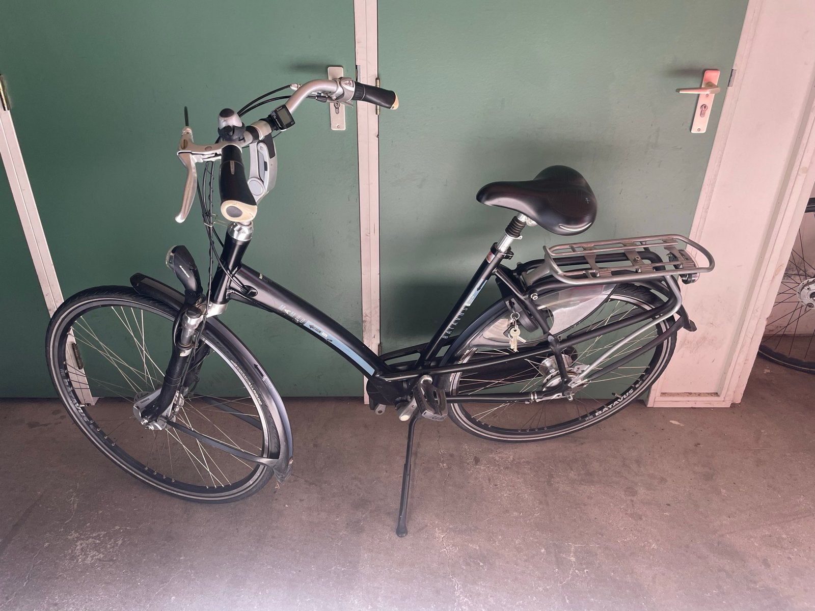 Goede Batavus fiets - banden oppompen