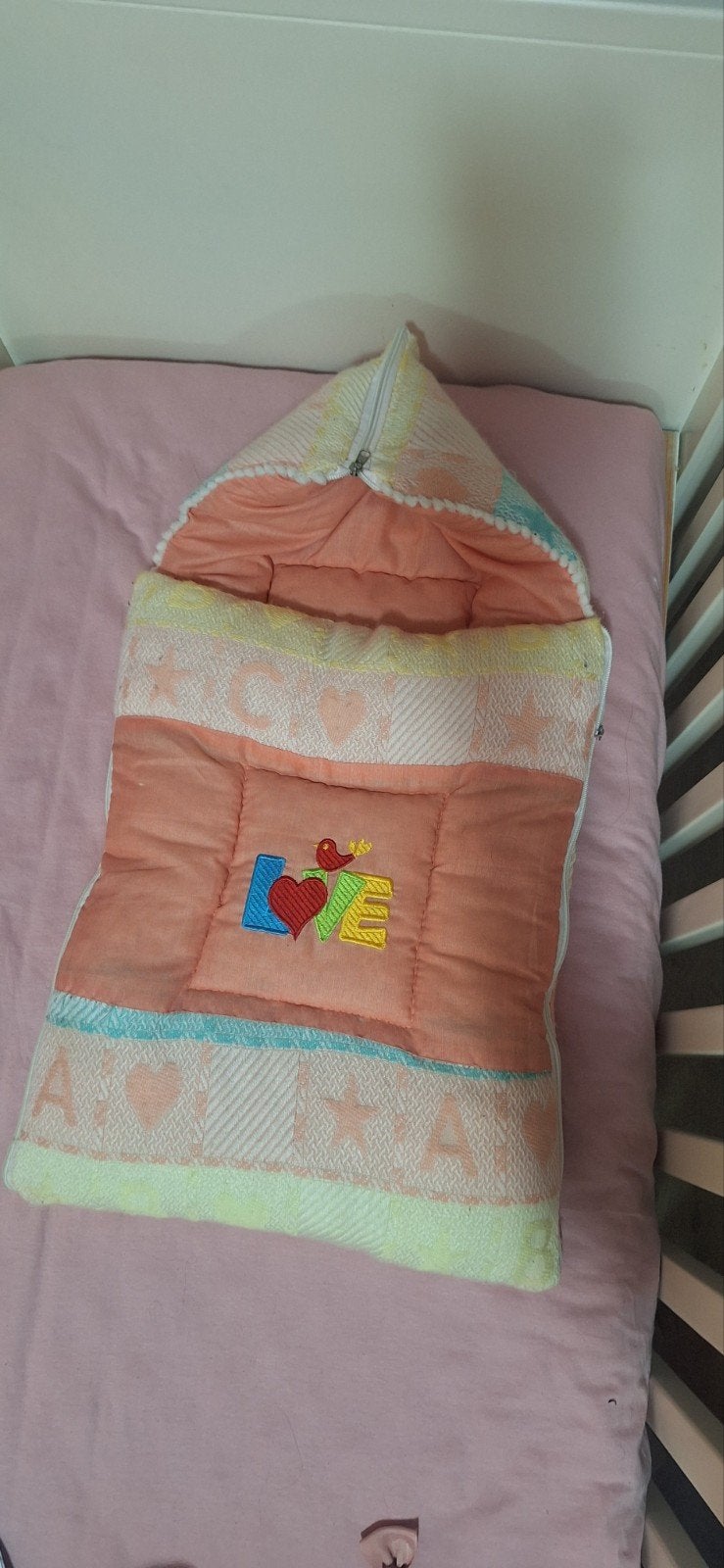 Baby Deken., Kinderen en Baby's, Jongetje of Meisje, Dekbedovertrek, Ophalen of Verzenden, Zo goed als nieuw