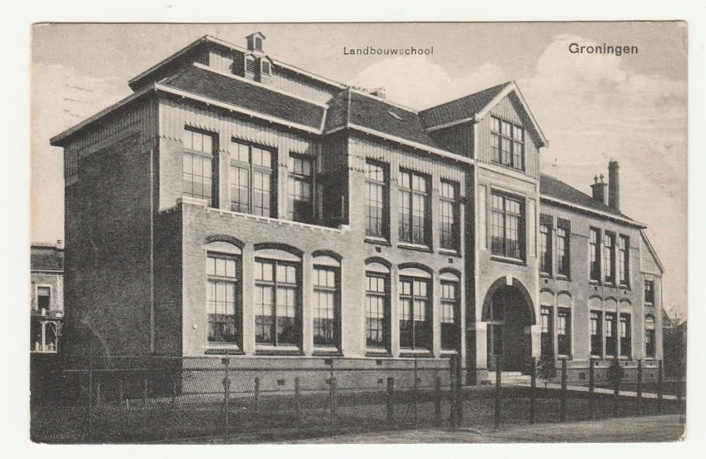 Groningen - Landbouwschool, Verzamelen, Verzenden, Voor 1920, Gelopen, Groningen