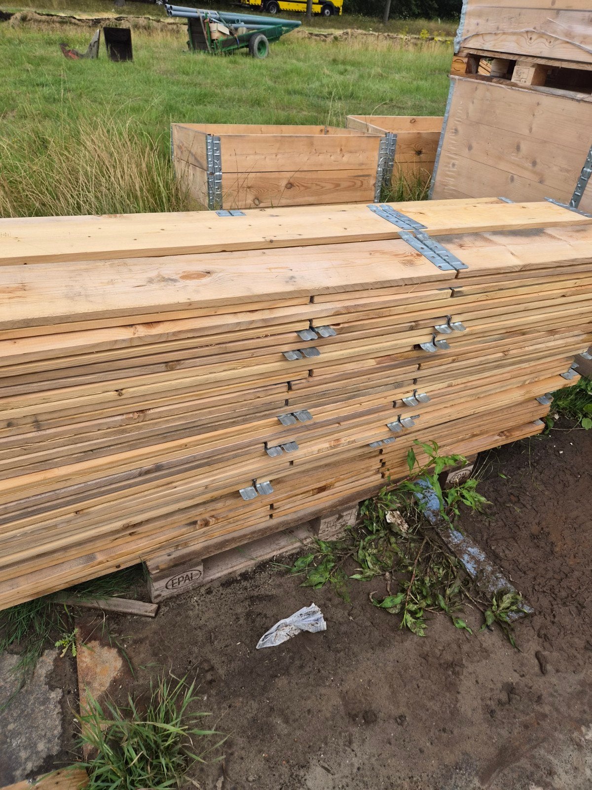 Houten planken en balken - Diverse afmetingen, Doe-het-zelf en Verbouw, Hout en Planken, Gebruikt, 25 tot 50 mm, Ophalen of Verzenden