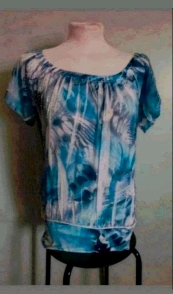 Jane Norman blauw blouse, Maat 38/40 (M), Blauw, Jane Norman, Ophalen of Verzenden