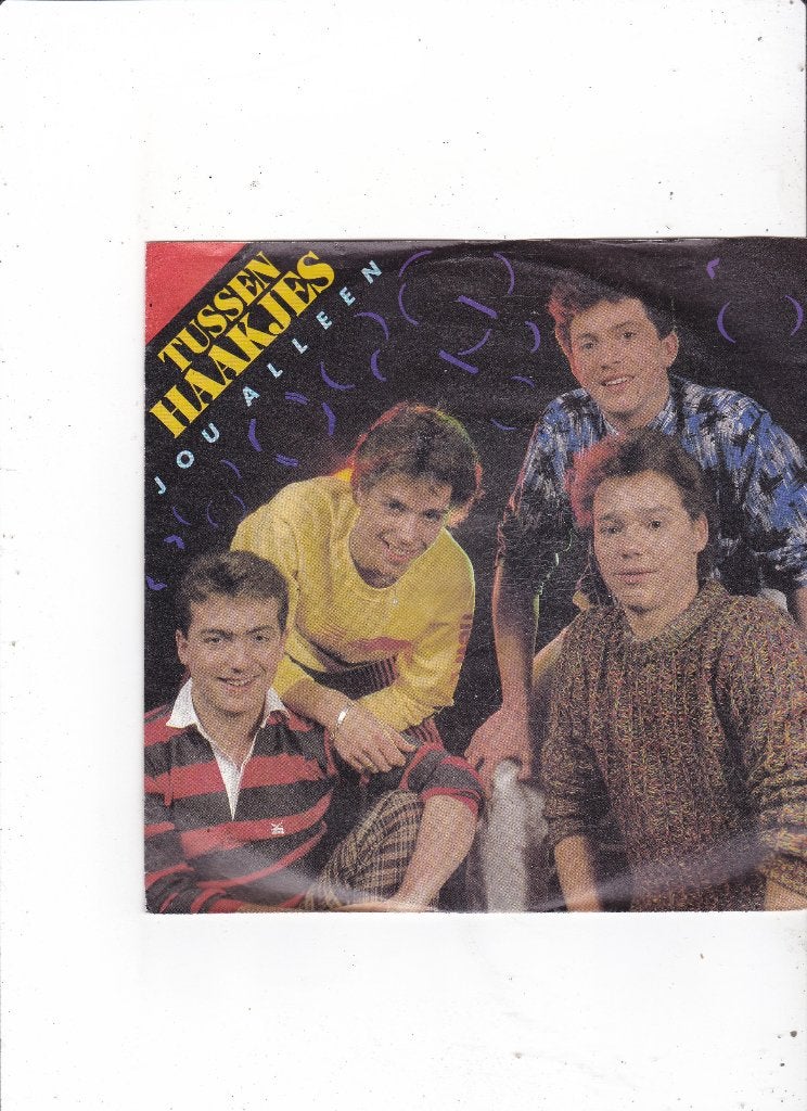 Single Tussen Haakjes - Jou alleen, Ophalen of Verzenden, Gebruikt, 7 inch, Nederlandstalig
