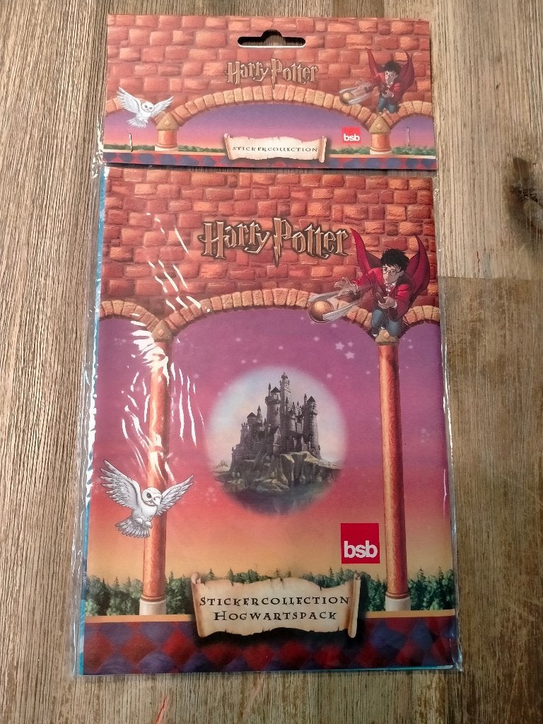 Harry Potter film tv serie BSB stickeralbum stickers 3, Verzamelen, Verzenden, Zo goed als nieuw, Boek of Poster