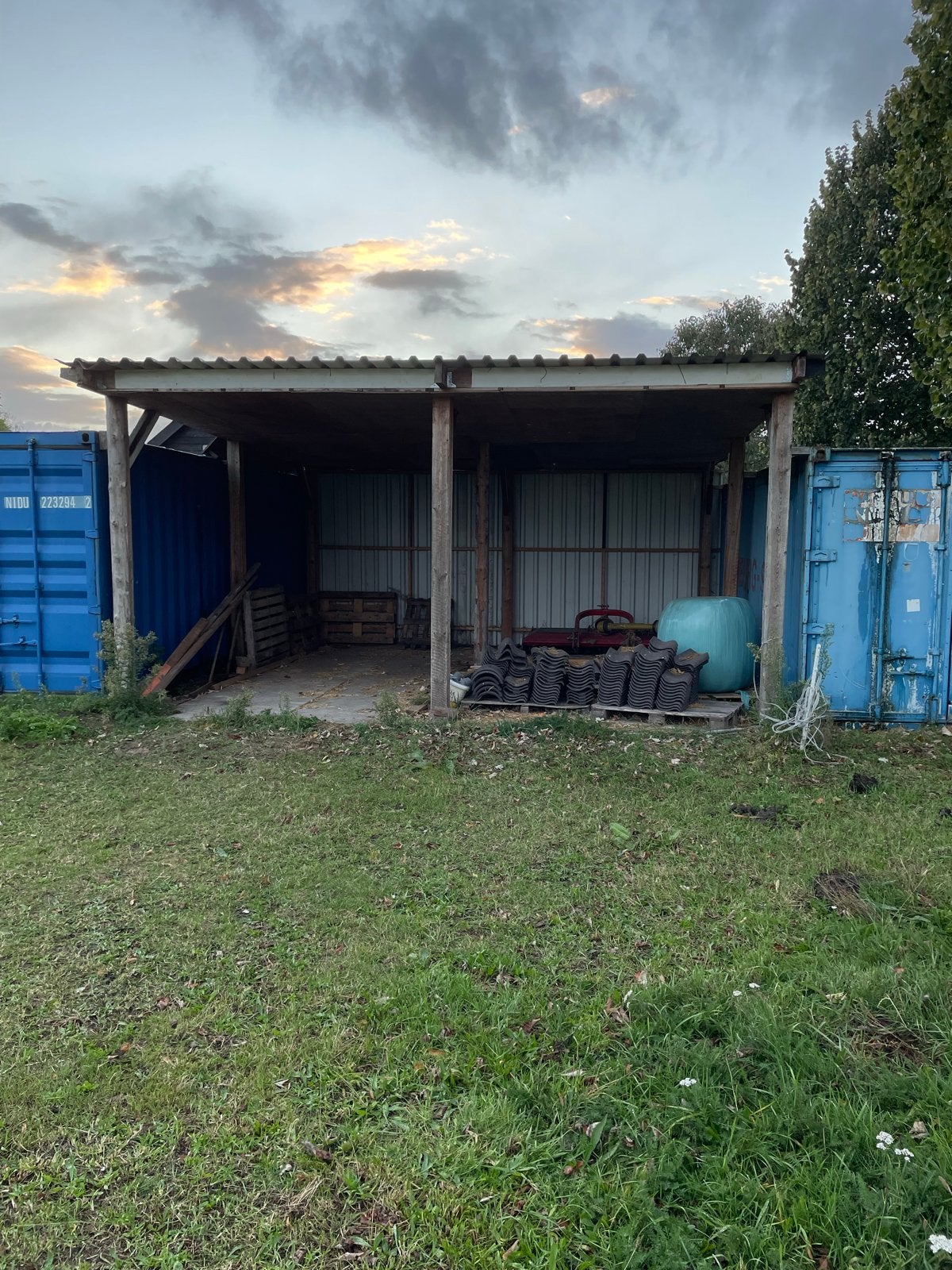 Overkapping/carport, Ophalen, Gebruikt, Carport