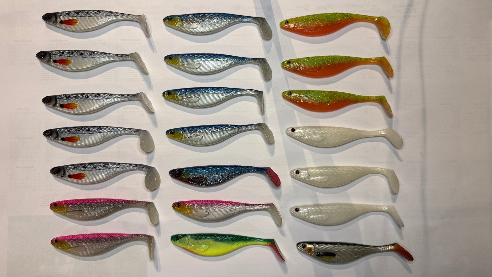 Westin ShadTeez 12cm 15g – diverse kleuren – 20 stuks, Ophalen of Verzenden, Nieuw, Overige typen