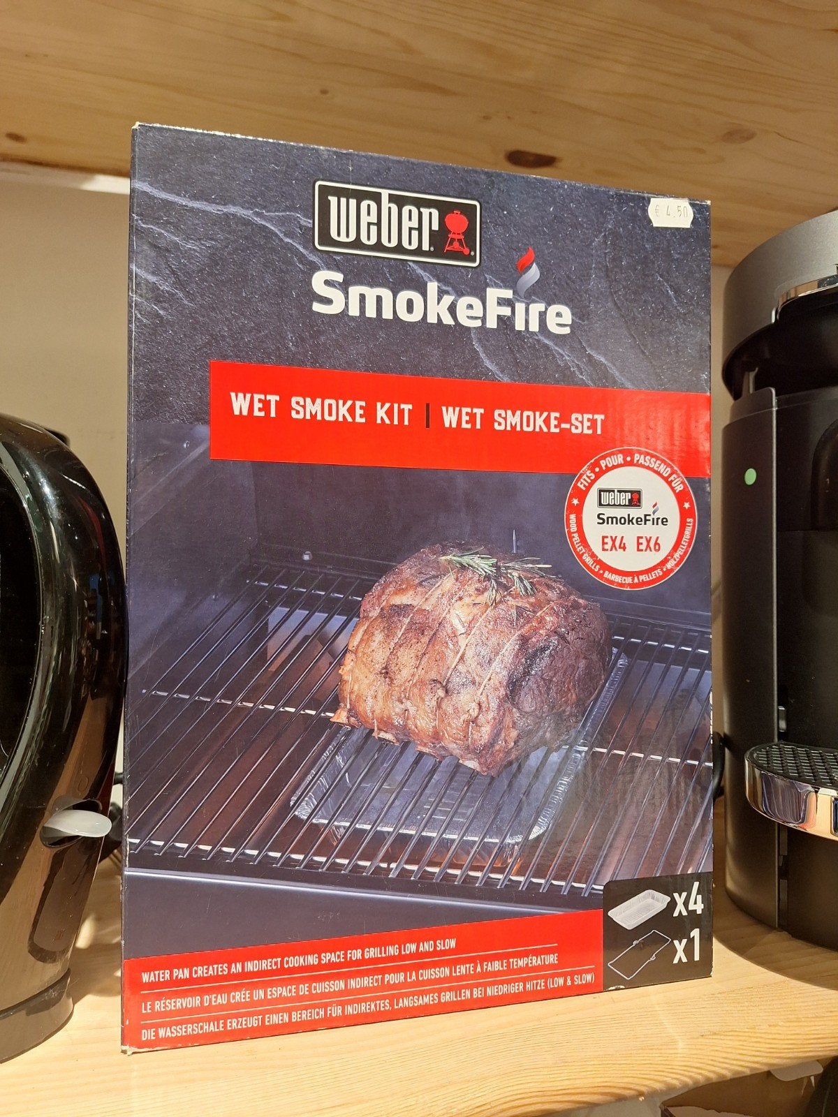 Weber SmokeFire Wet Smoke Kit EX4 EX6 - Nieuw, Ophalen, Nieuw, Weber