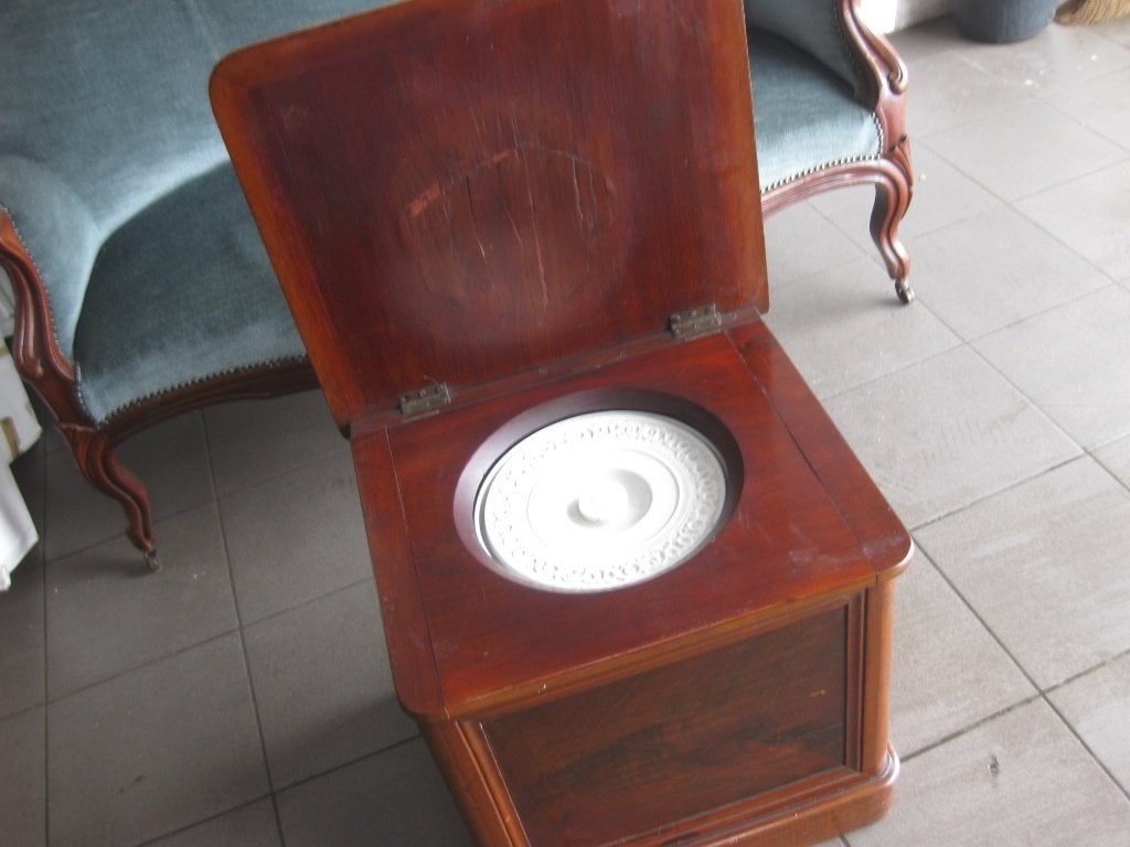 antieke fiets, oude wc, enz, Antiek en Kunst, Ophalen of Verzenden