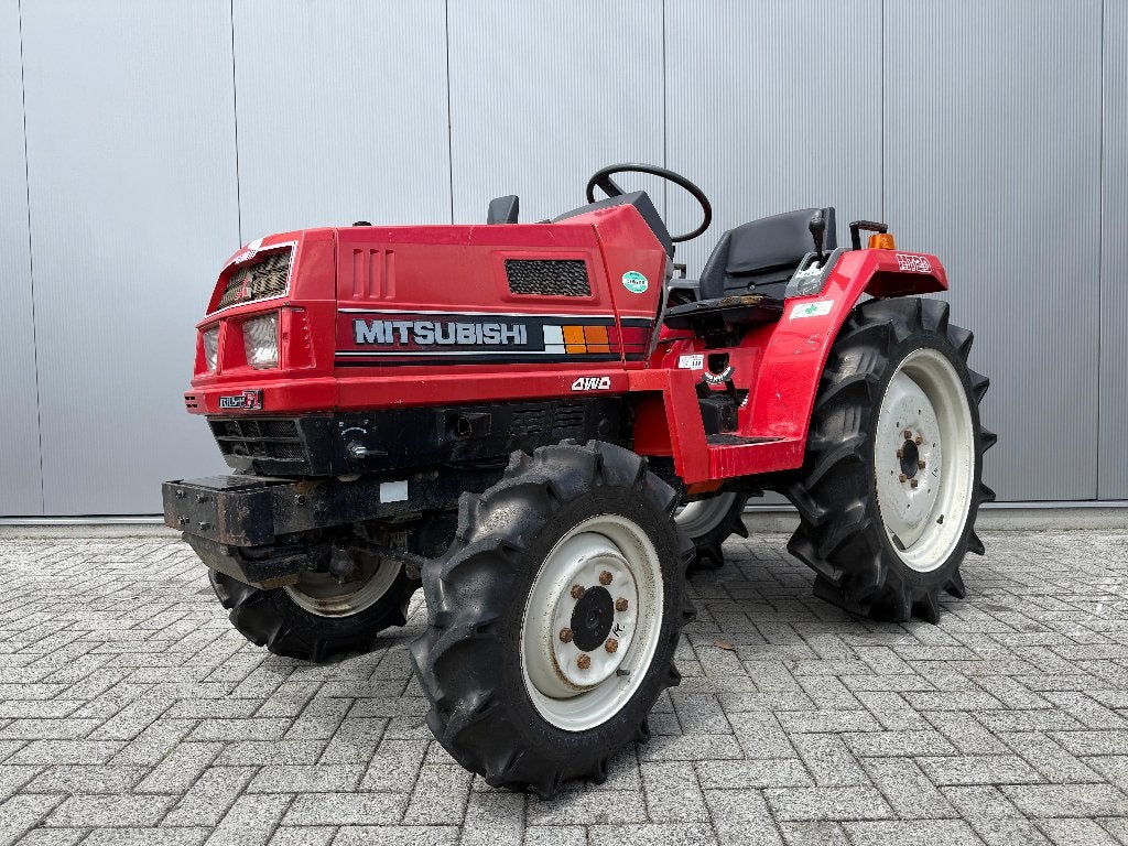 Mitsubishi MT20 minitrekker met kenteken - 4WD - 24pk - btw, Gebruikt, Tot 2500, Tot 80 Pk, Ophalen