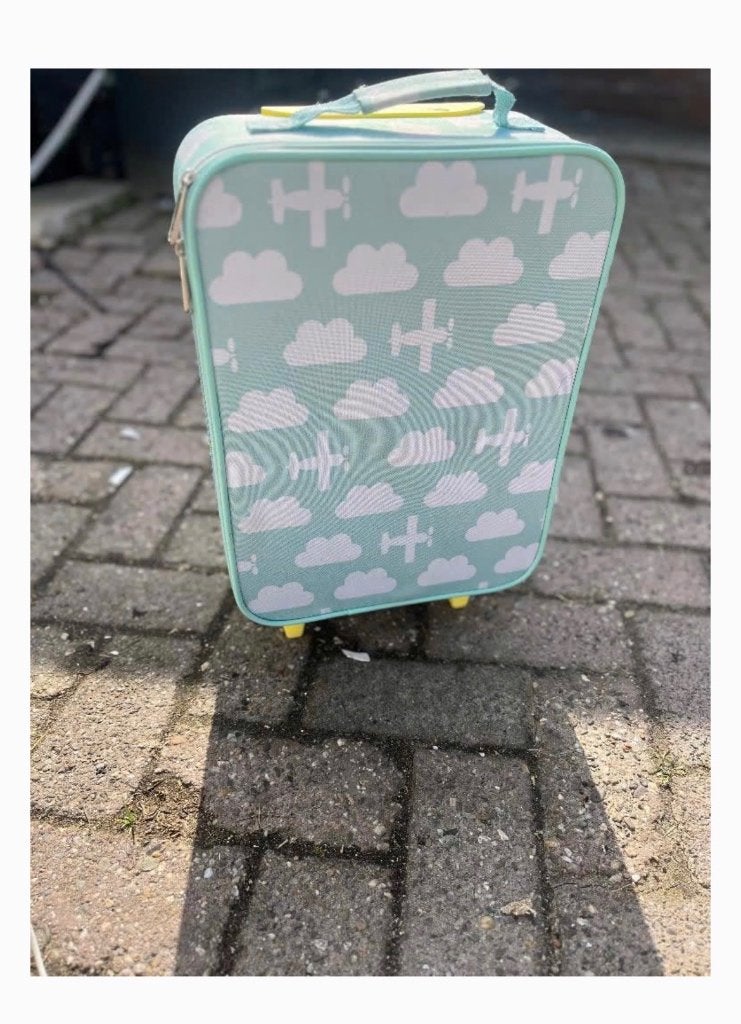 Kinder koffertje, Ophalen, Zo goed als nieuw