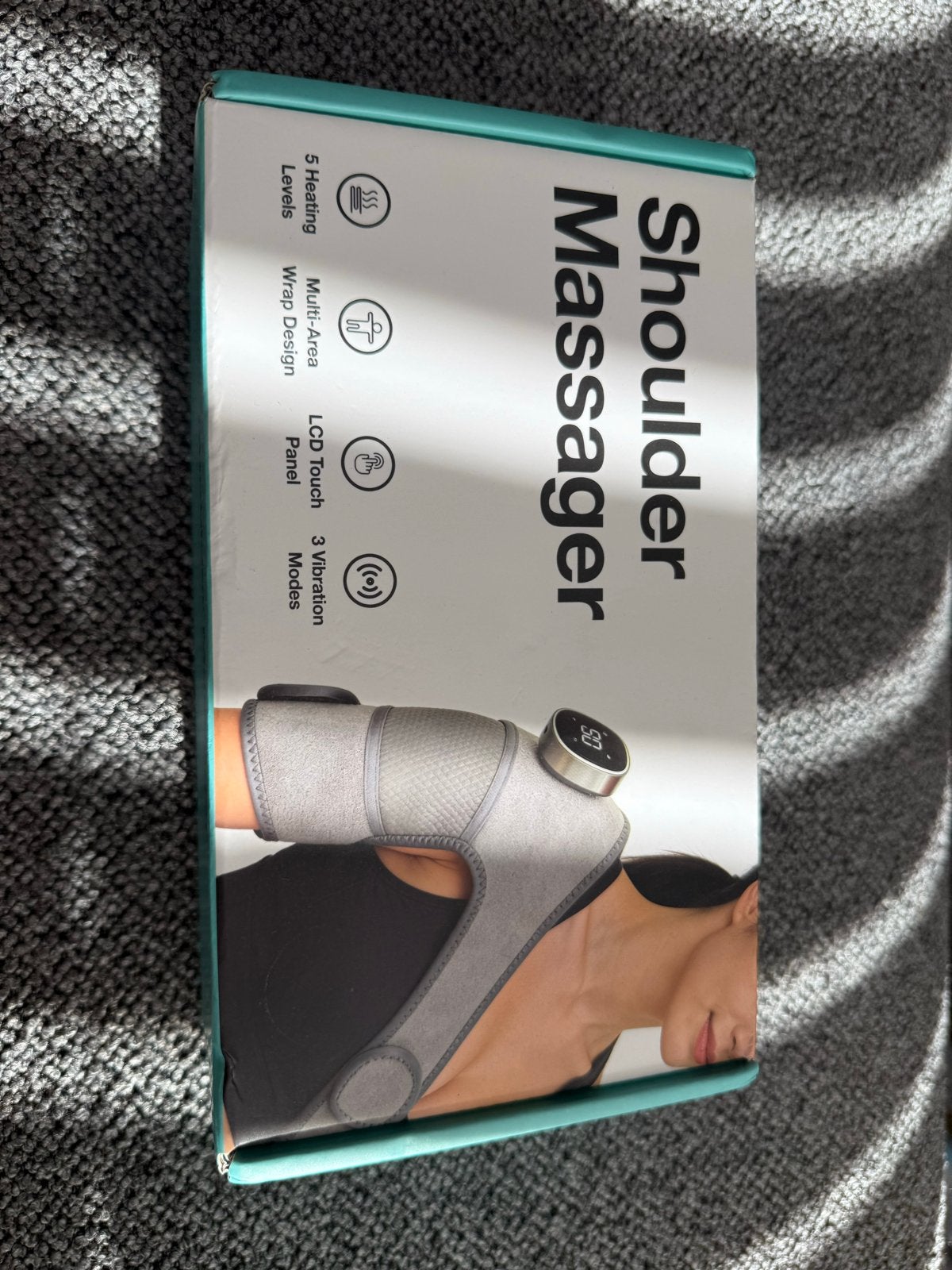 Schouder Massager met Warmte en Vibratie - Nieuw, Ophalen of Verzenden, Nieuw, Apparaat