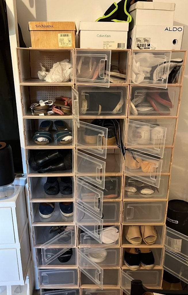 Shoes boxes, Ophalen, Zo goed als nieuw