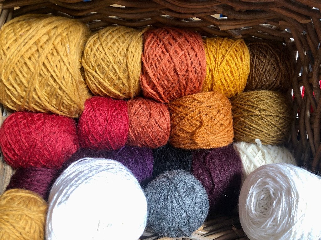 Restjes garen diverse kleuren, Ophalen of Verzenden, Zo goed als nieuw, Breien of Haken, Wol of Garen