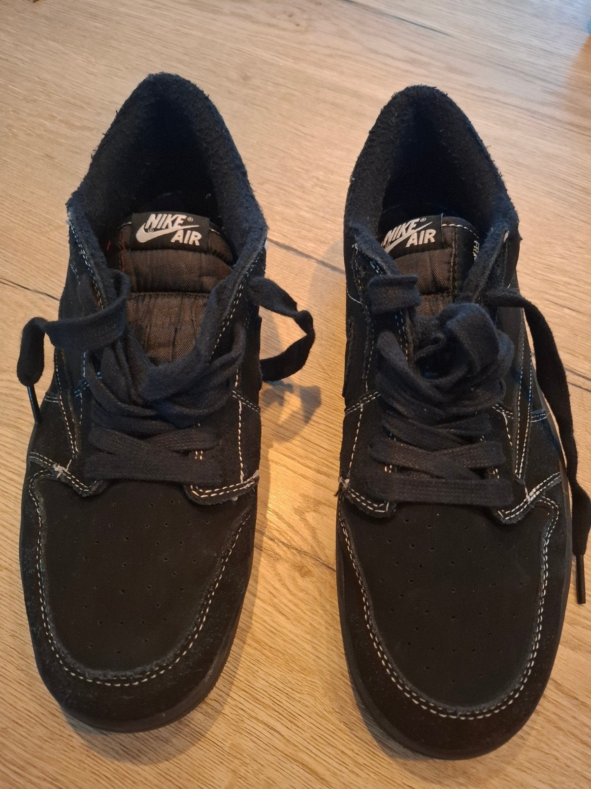 Jordan 1 Retro Low OG SP Travis Scott Black Phantom, Zwart, Ophalen of Verzenden, Nike Air Jordan, Sneakers of Gympen