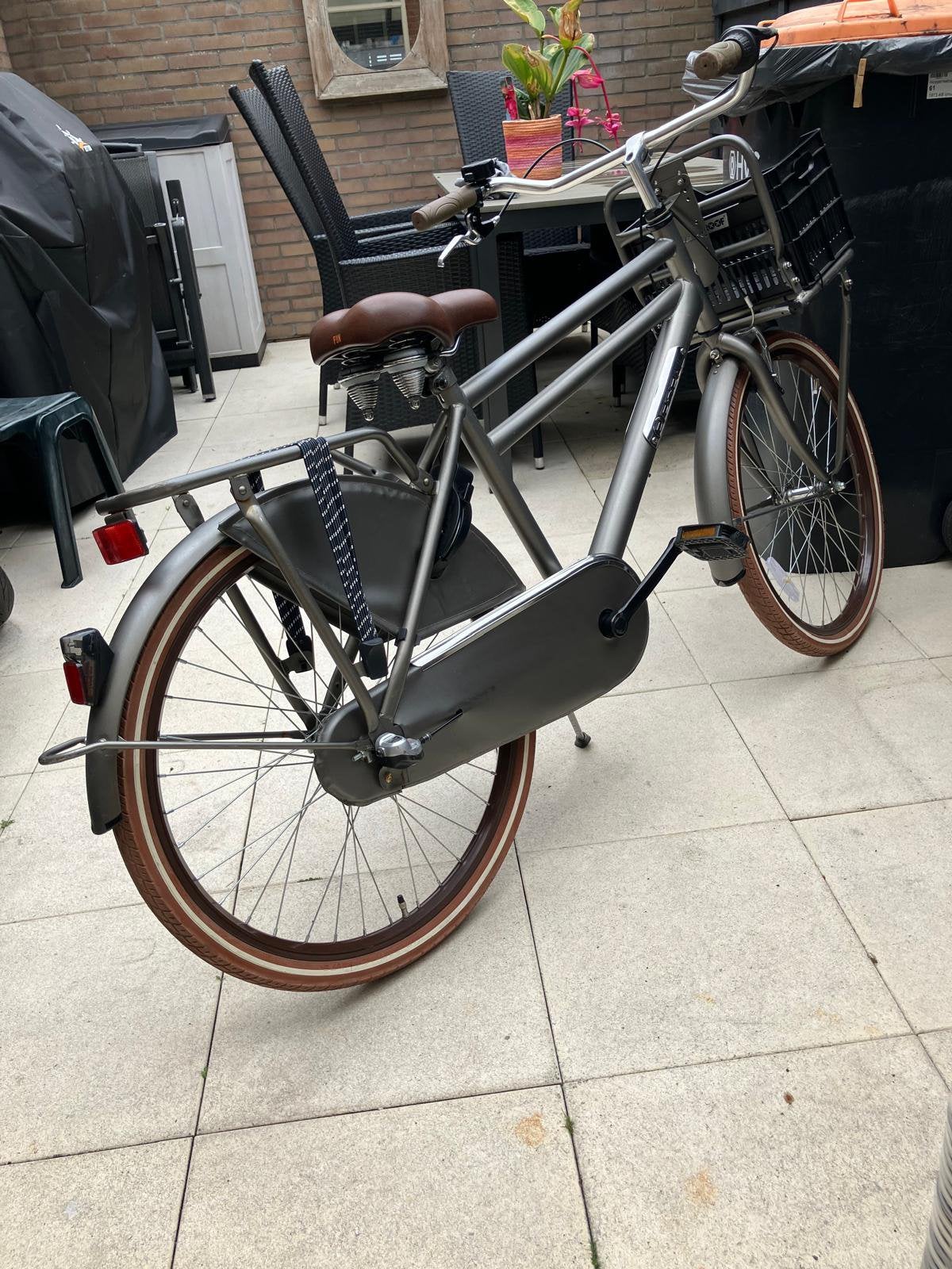 Popal 24inch jongens transportfiets., Fietsen en Brommers, Fietsen | Jongens, Ophalen, Terugtraprem, 24 inch, Versnellingen